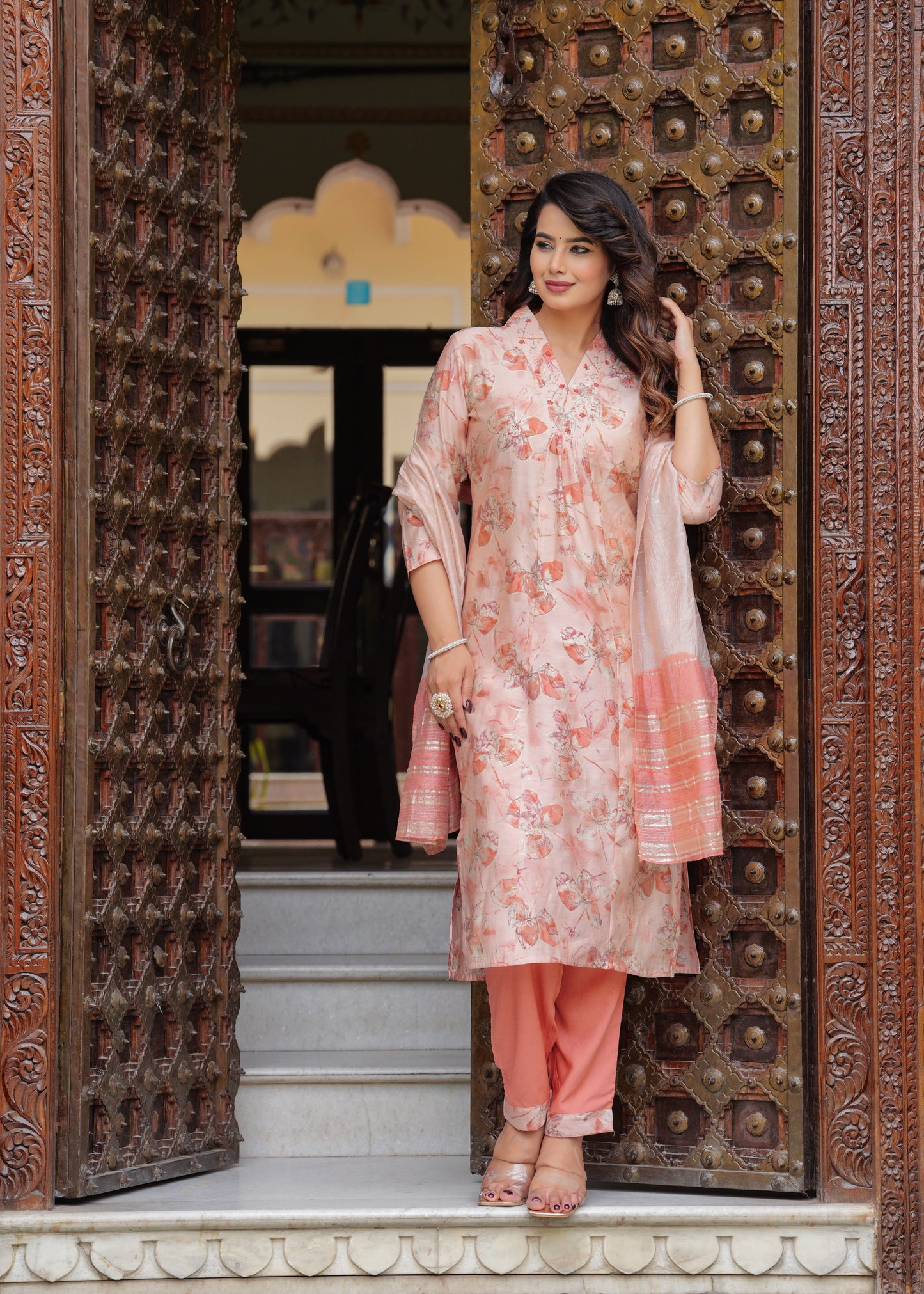 LOVE DUNE REYON STRAIGHT KURTA SET