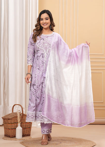 AMIRA FLOREAL ANARKALI KURTA SETS