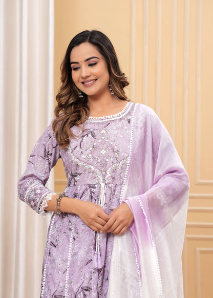 AMIRA FLOREAL ANARKALI KURTA SETS