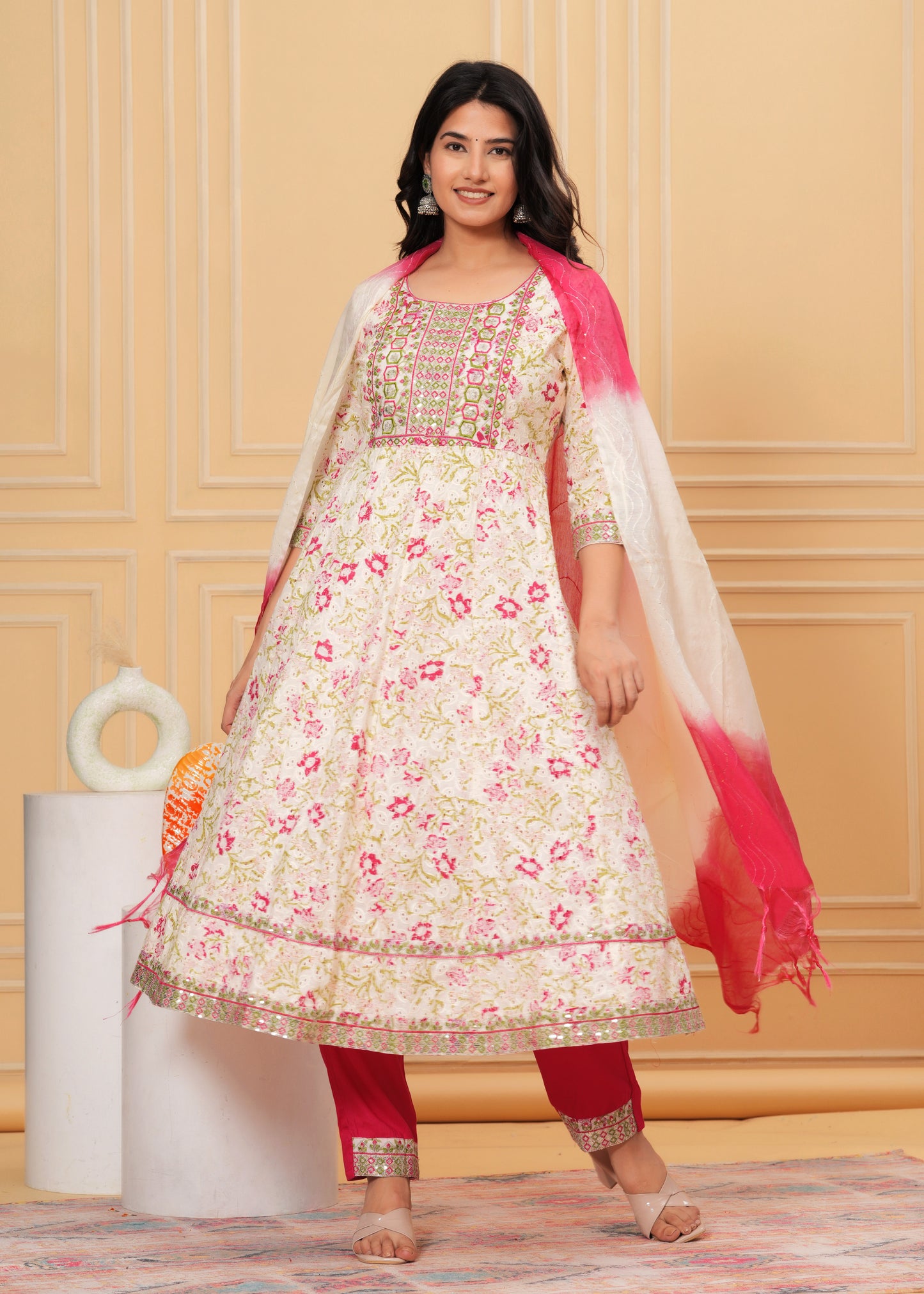 ANUPRIYA DIGITAL PRINT ANARKALI SUIT SET