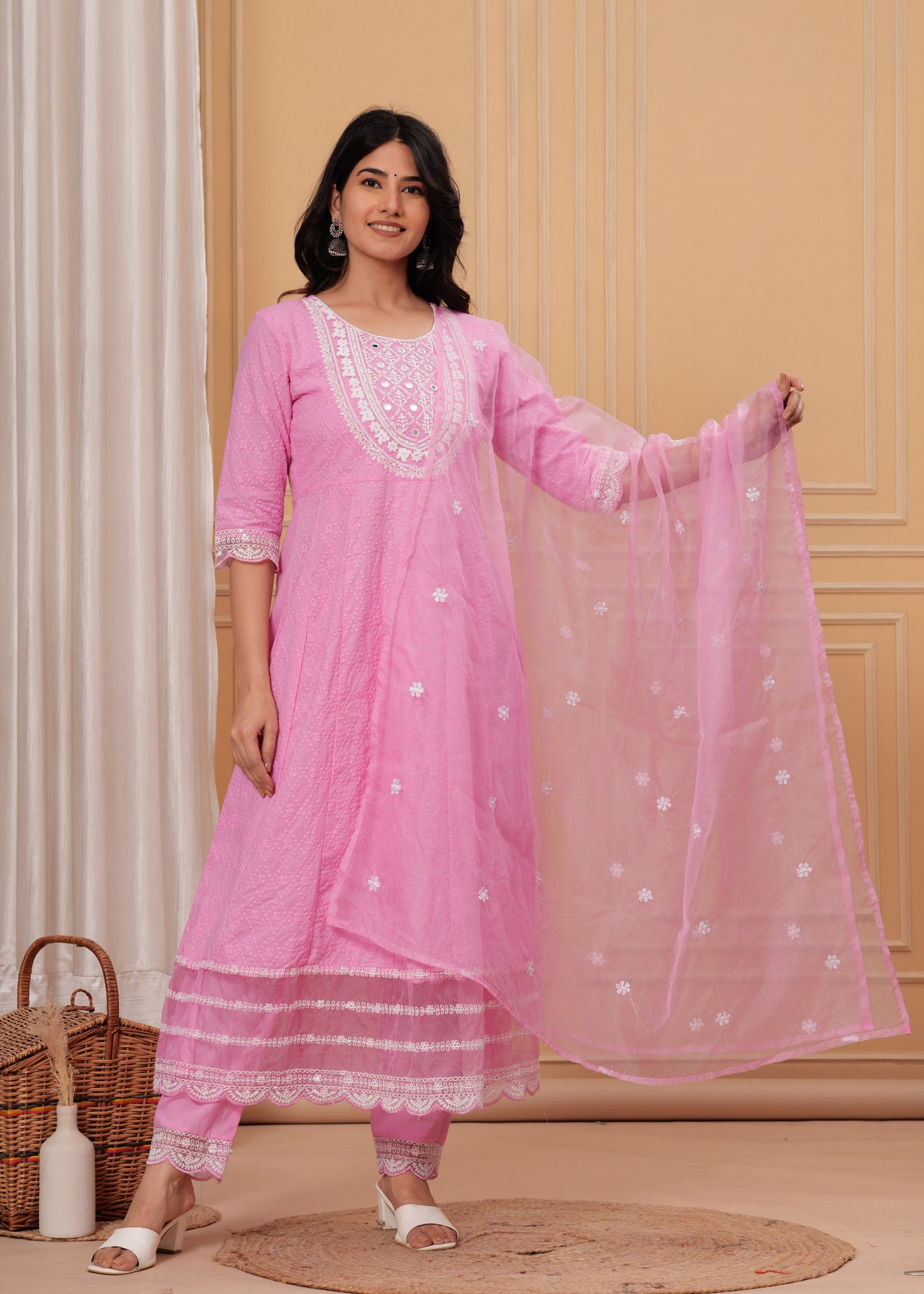 LILAVATI PINK SUIT SET