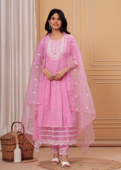 LILAVATI PINK SUIT SET