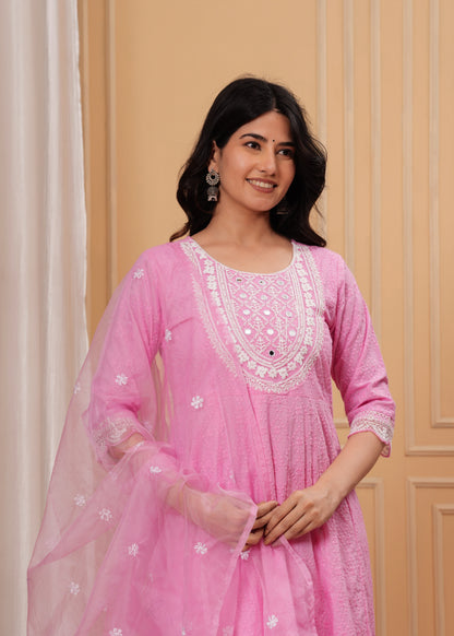 LILAVATI PINK SUIT SET