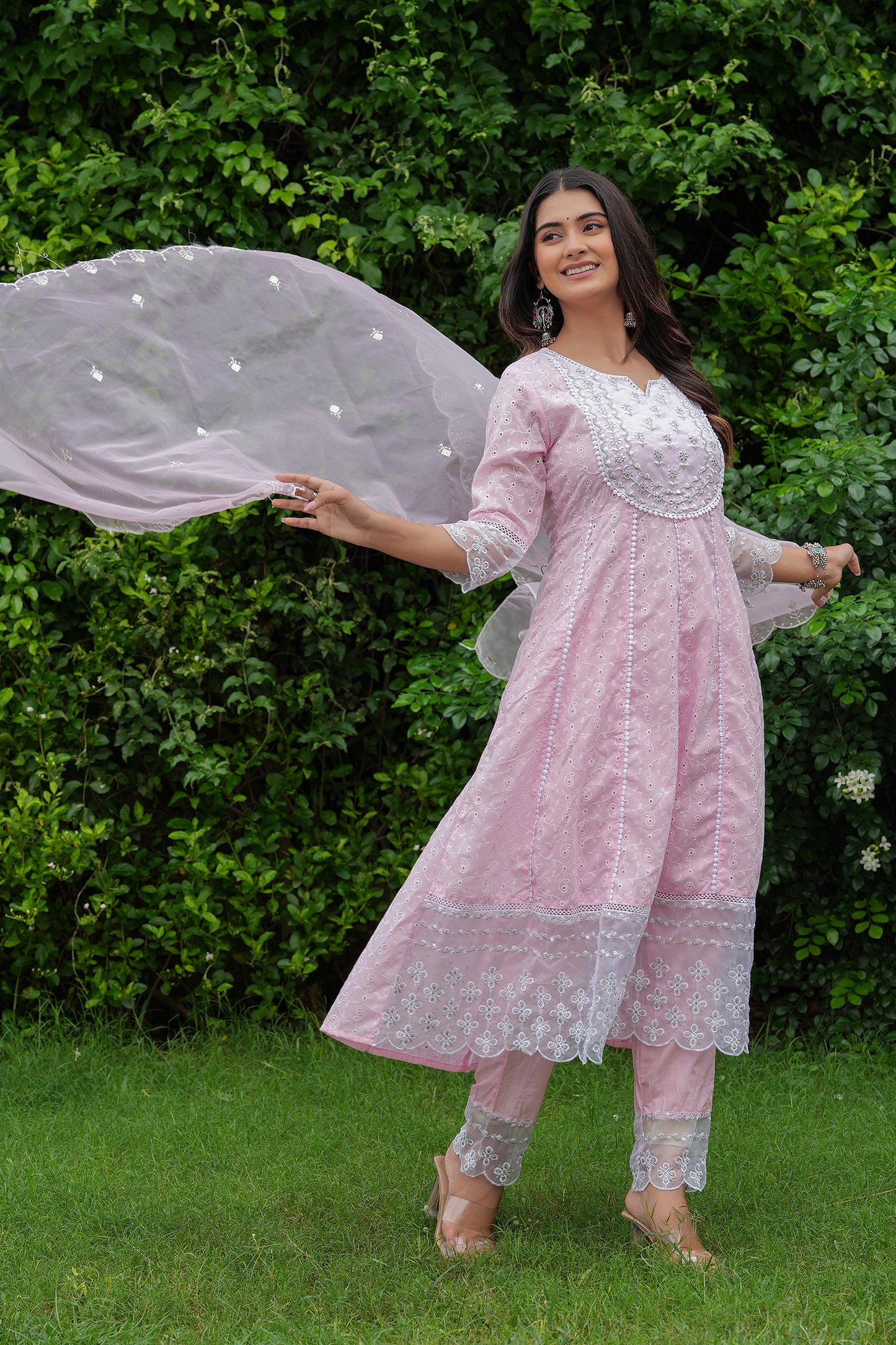 PINKIISH PRANKASHI ANARKALI SUIT SET