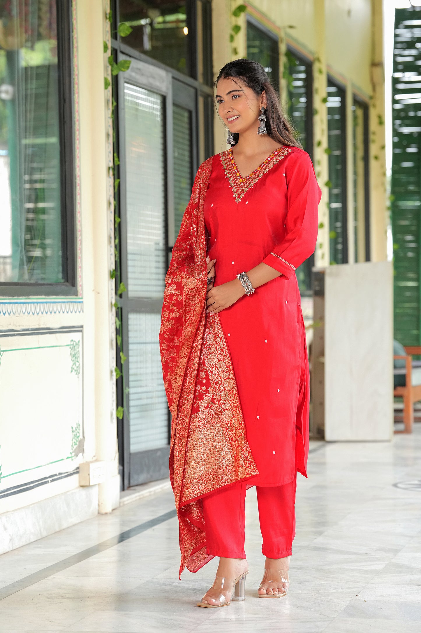 FARIDAA PAKISTANI SUIT SET