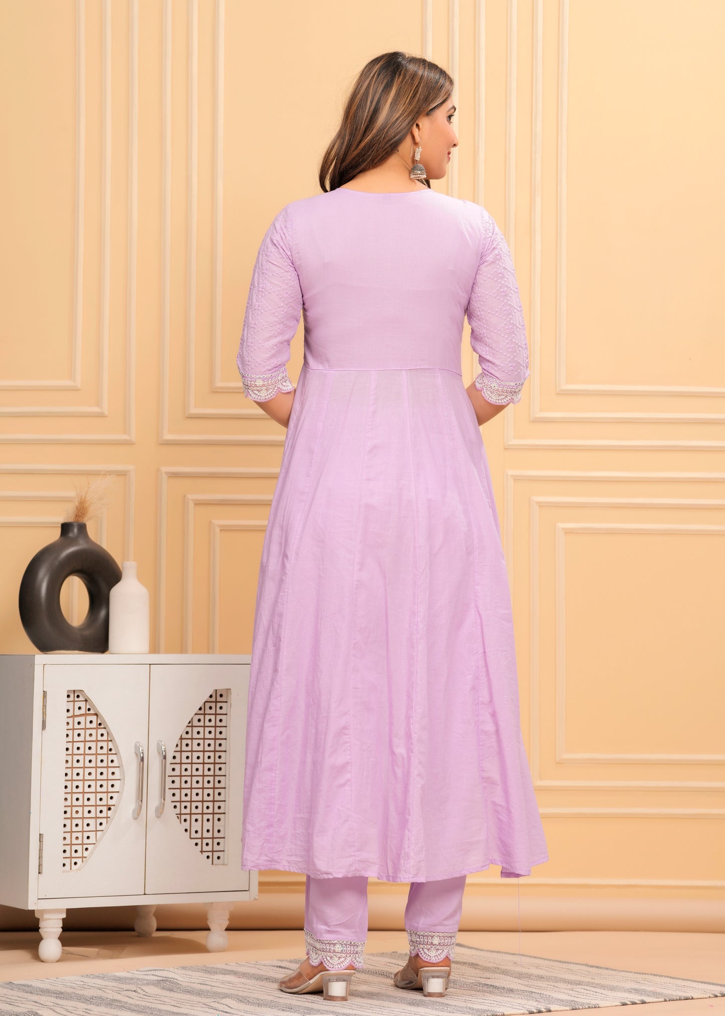 LILAVATI LAVENDER SUIT SET