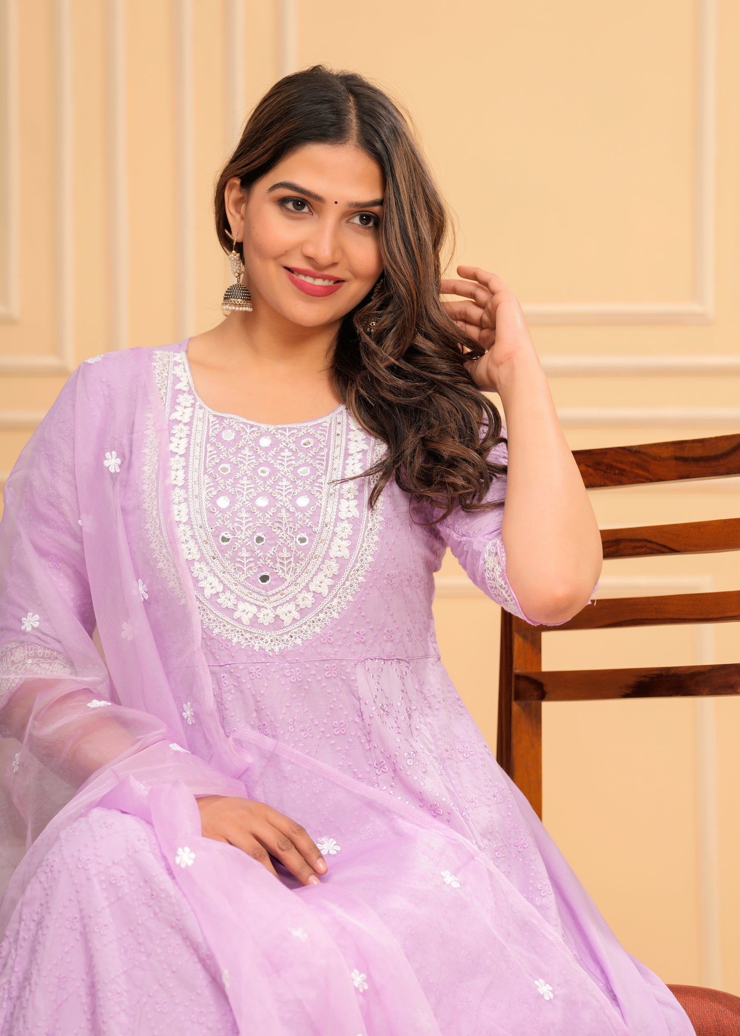 LILAVATI LAVENDER SUIT SET